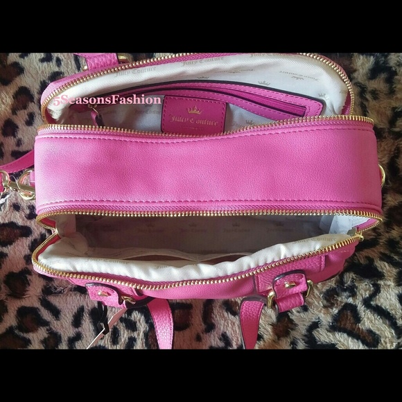 💰LAST 1💰Sale JUICY COUTURE Flamingo Pink Purse - Picture 5 of 8